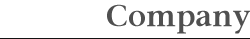 公司信息 Company